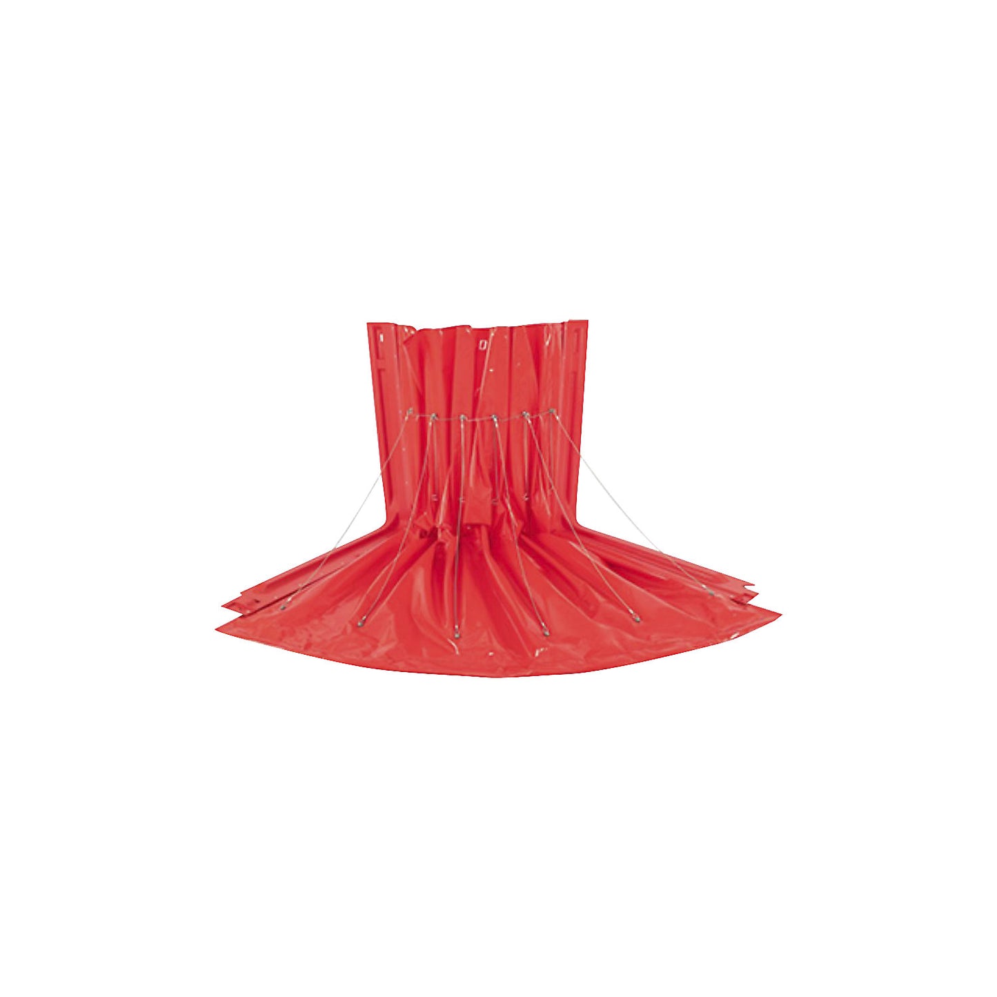 Flood barrier, plastic, LxWxH 1050 x 1050 x 1000 mm, outside corner piece.