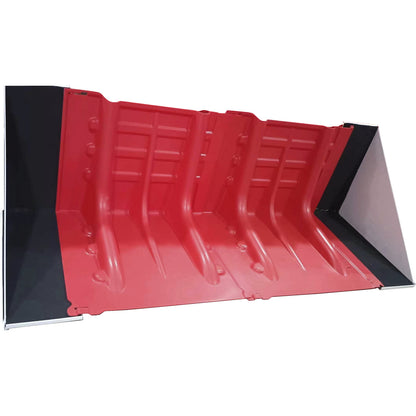 Flood barrier, plastic, LxWxH 200 x 1050 x 1000 mm, end piece, 1 pair.