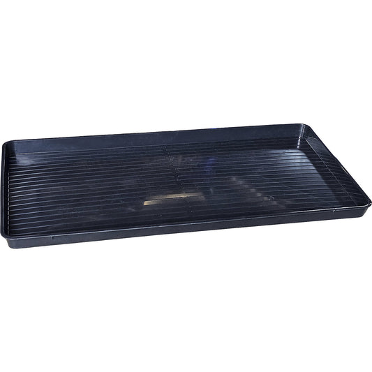 Universal small container tray, capacity 25 l, 1100 x 550 x 50 mm, stackable.