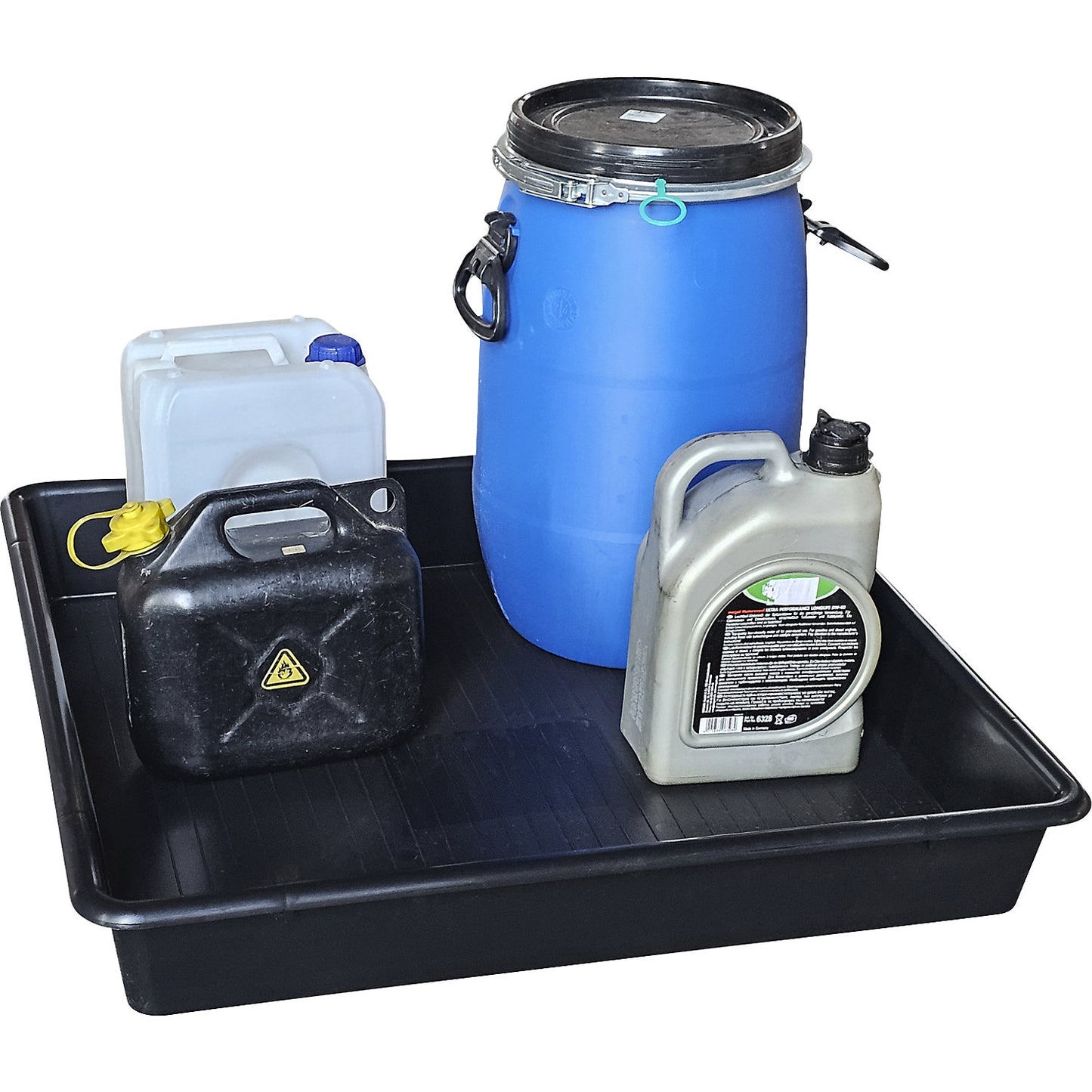 Universal small container tray, capacity 64 l, 800 x 800 x 120 mm, stackable.