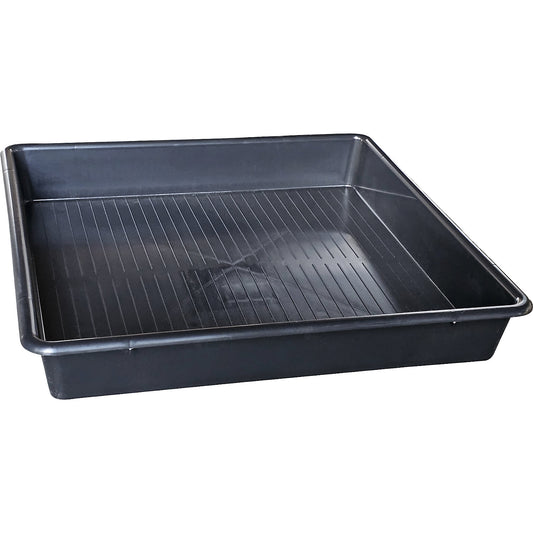 Universal small container tray, capacity 64 l, 800 x 800 x 120 mm, stackable.