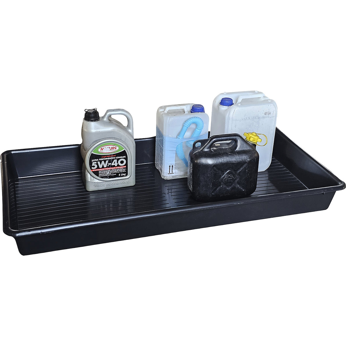 Universal small container tray, capacity 80 L, 1200 x 600 x 120 mm, stackable.