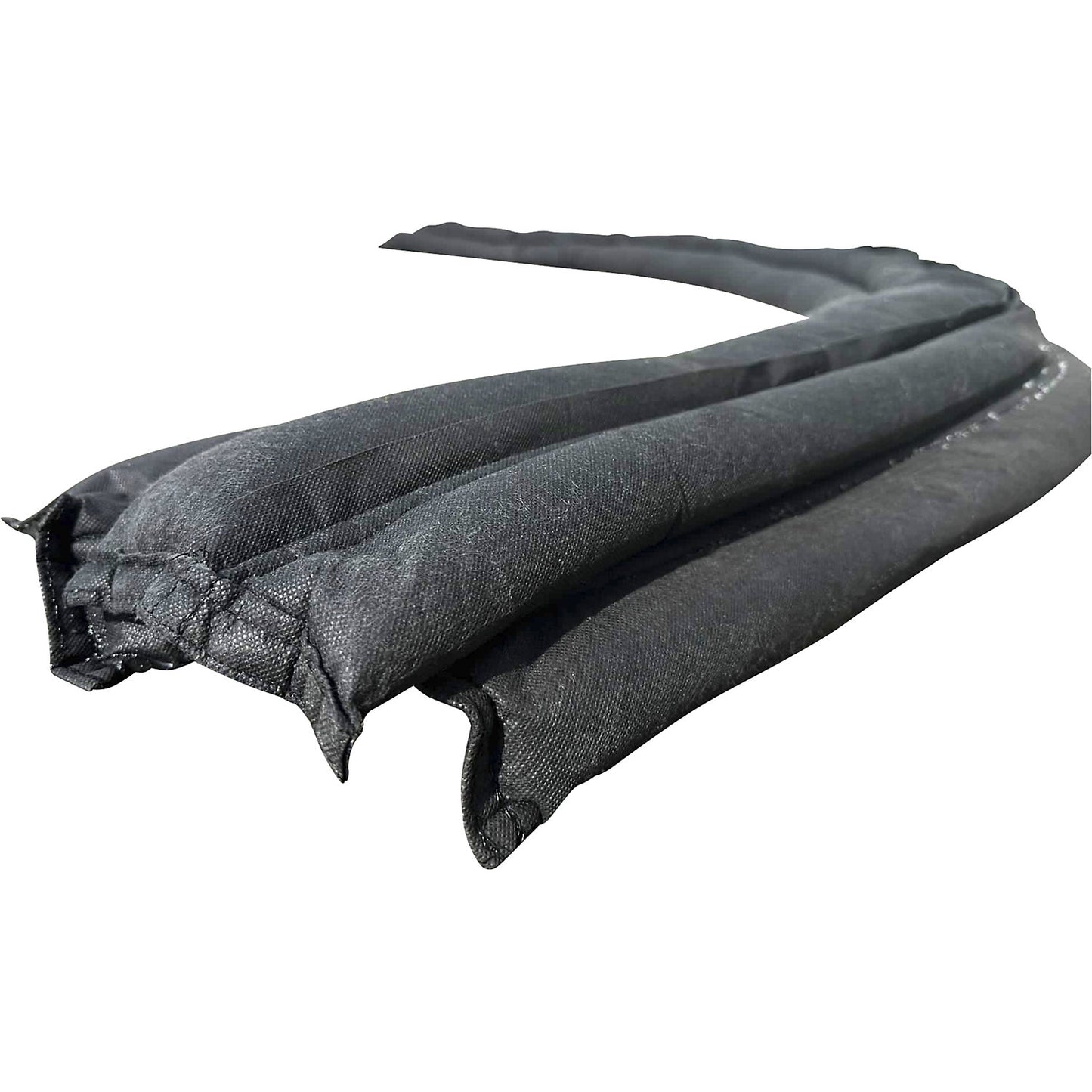 Flood prevention hose, black, LxWxH 3028 x 203 x 6 mm.