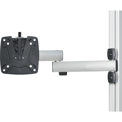 Swivel arm, for flat panel screen, with 3 joints, reach 450 mm.