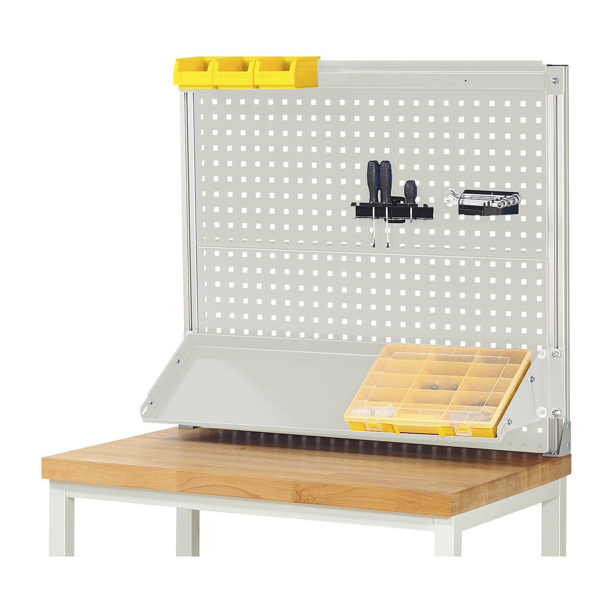 System add-on set 8, for workbench, wxDxH 1000 x 350 x 900 mm.