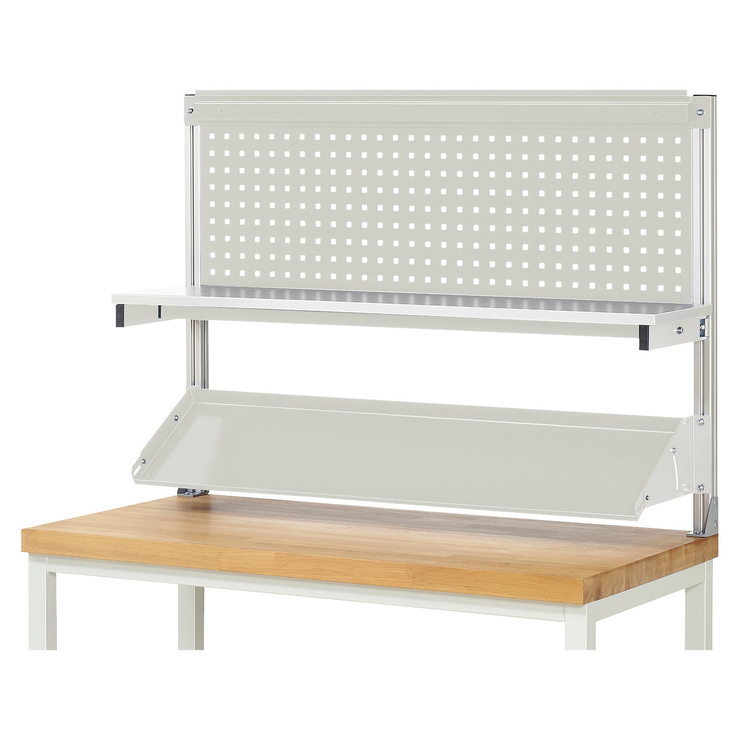 System assembly set 7, for workbench, WxDxT 1250 x 350 x 900 mm.