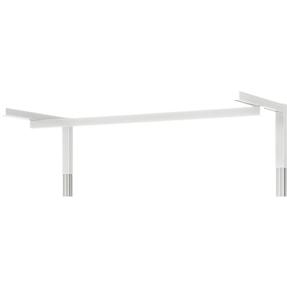 Mounting rail, light grey RAL 7035, width 1500 mm.