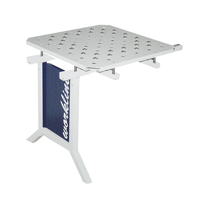 Ball table end module, without guide rails, 2 junctions.
