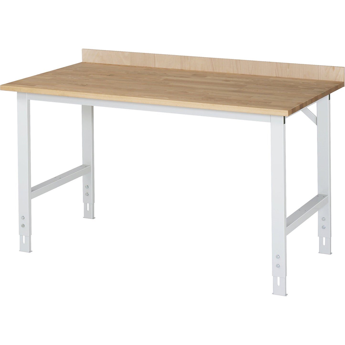 Edging strip for work tables, beech, for table width 2500 mm.
