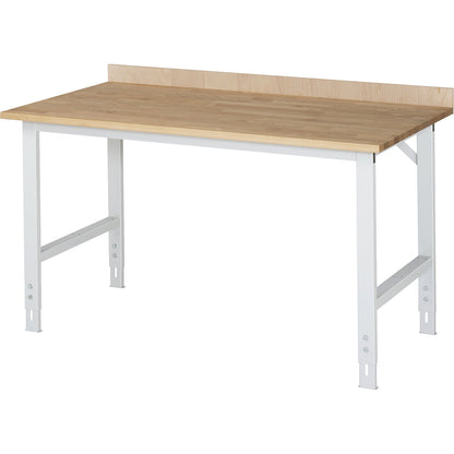 Edging strip for work tables, beech, for table width 2500 mm.