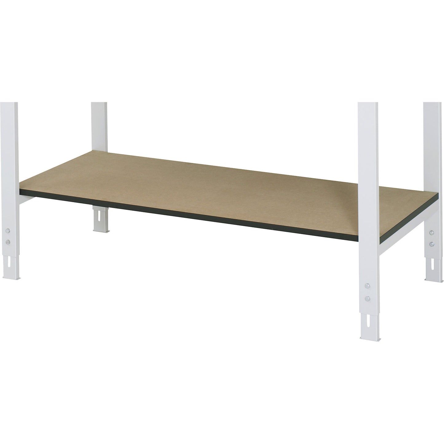 Shelf for work table, depth 795 mm, worktop width 2280 mm.
