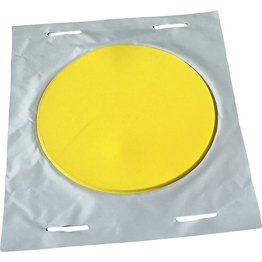 Flexible sealing mat, round, reusable, with box, Ø 450 mm.