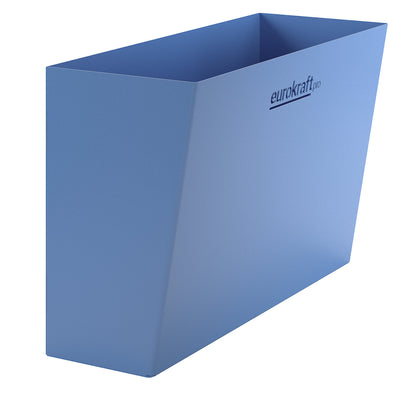 CustomLine waste collector, capacity 8 l, light blue RAL 5012.