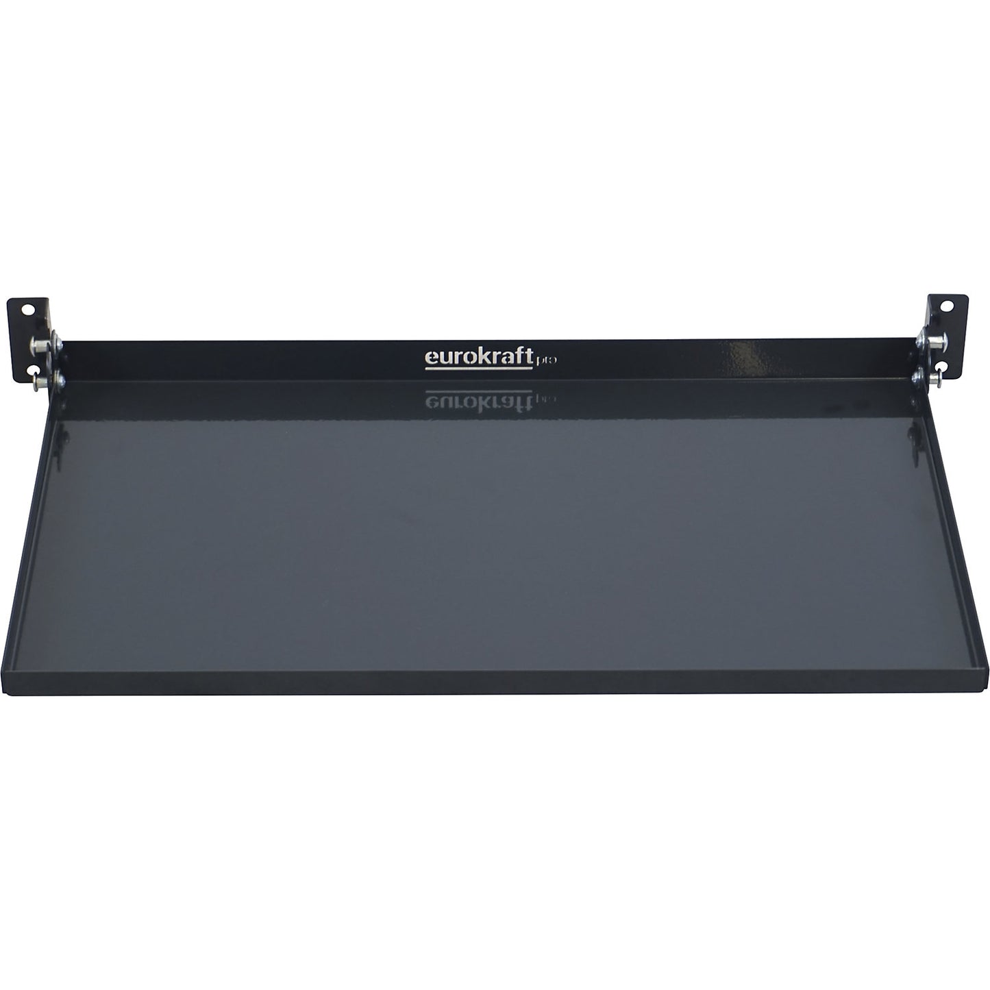 CustomLine platform, folding, for assembly trolleys and shelf trucks, charcoal RAL 7016.