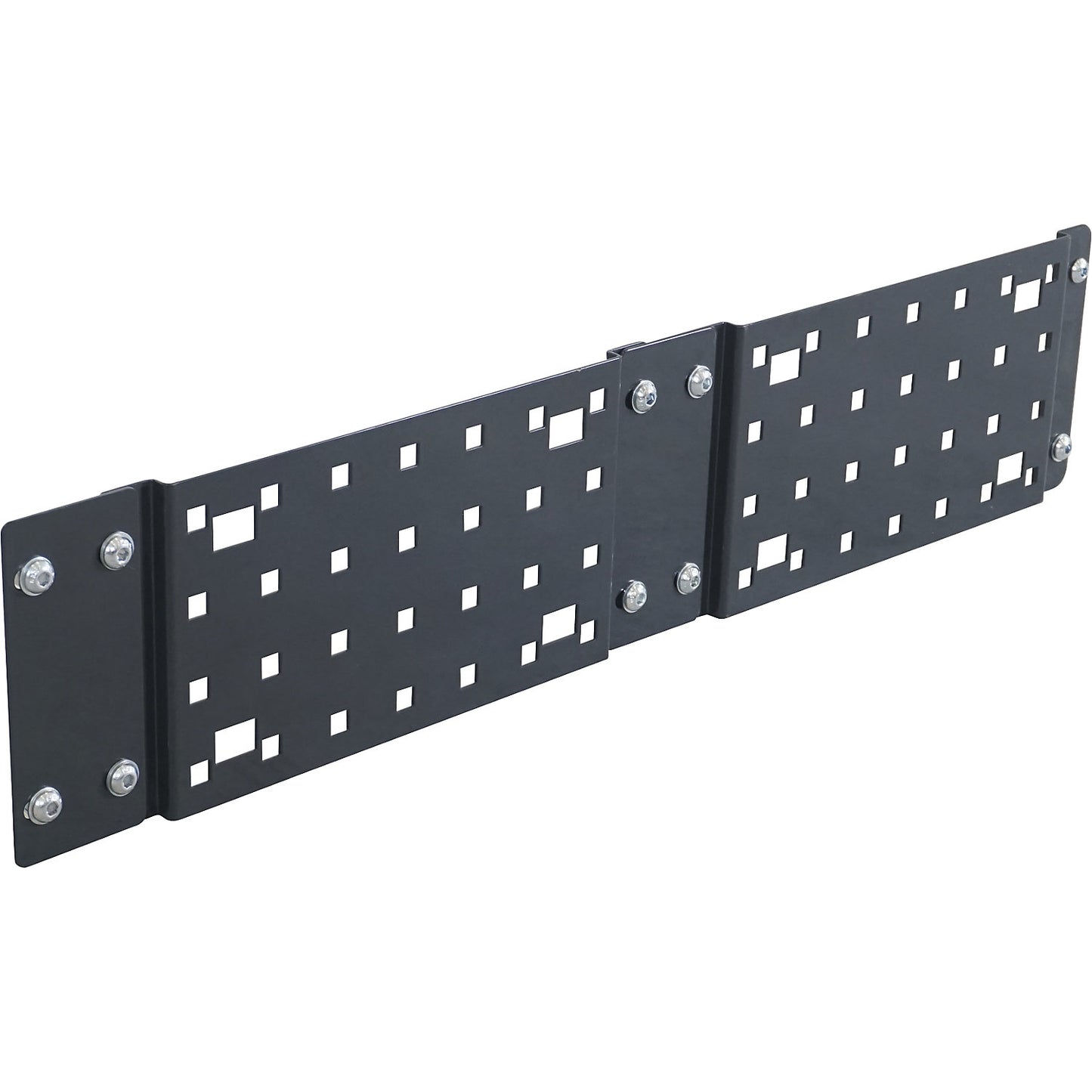 Perforated sheet CustomLine for document holders, for assembly/shelf truck, charcoal RAL 7016.