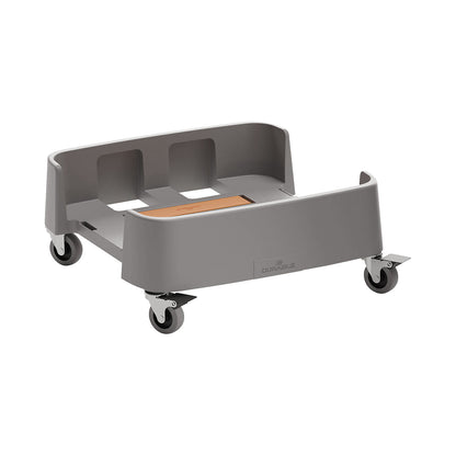 DURABIN® trolley, 4 swivel castors, 90 litres.