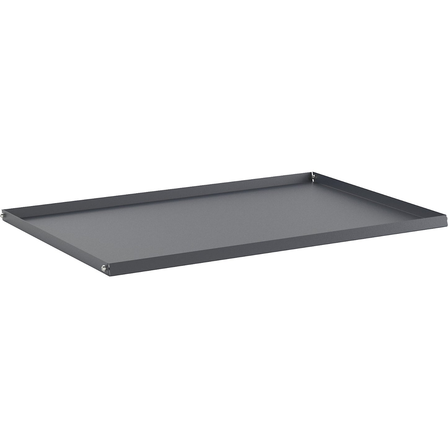 Inclined shelf CustomLine, for assembly and shelf trucks, charcoal RAL 7016.