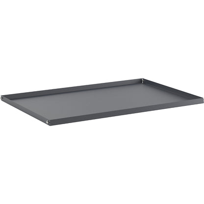 Inclined shelf CustomLine, for assembly and shelf trucks, charcoal RAL 7016.
