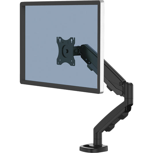 EPPA single monitor arm, swivel range 180°, HxWxD 480 x 117 x 575 mm, black.