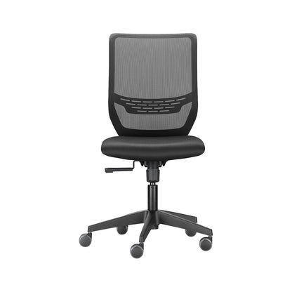 TO-SYNC One office chair, mesh back rest, black.