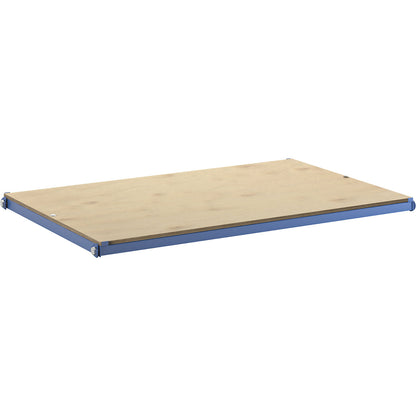 Shelf frame incl. shelf Flex, for table trolleys and shelf trucks, max. load 100 kg.