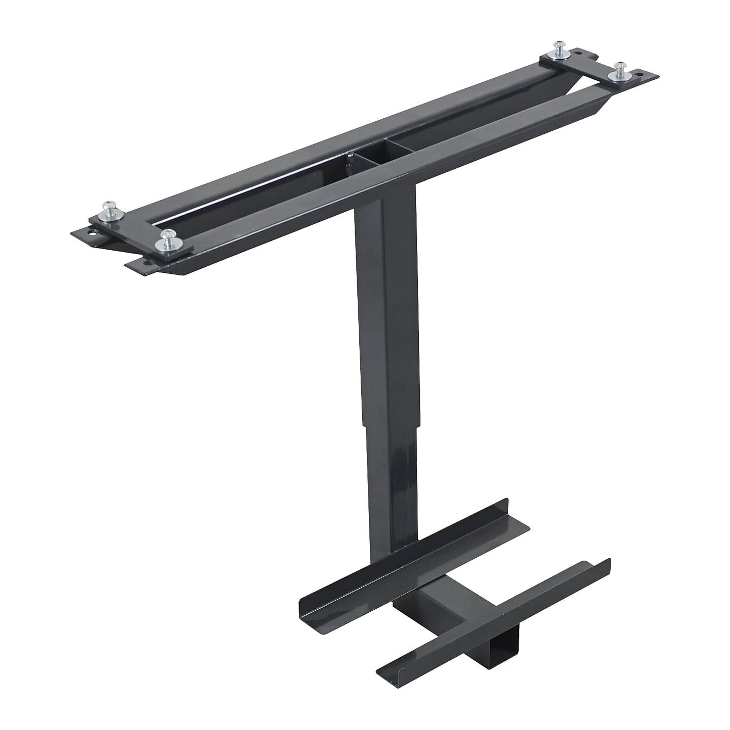 PC holder, for electrically height-adjustable work table eurokraft pro, for installation underneath a table.