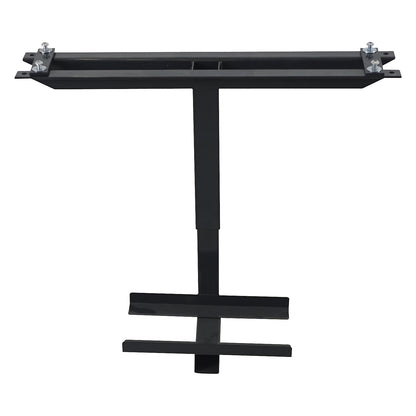 PC holder, for electrically height-adjustable work table eurokraft pro, for installation underneath a table.