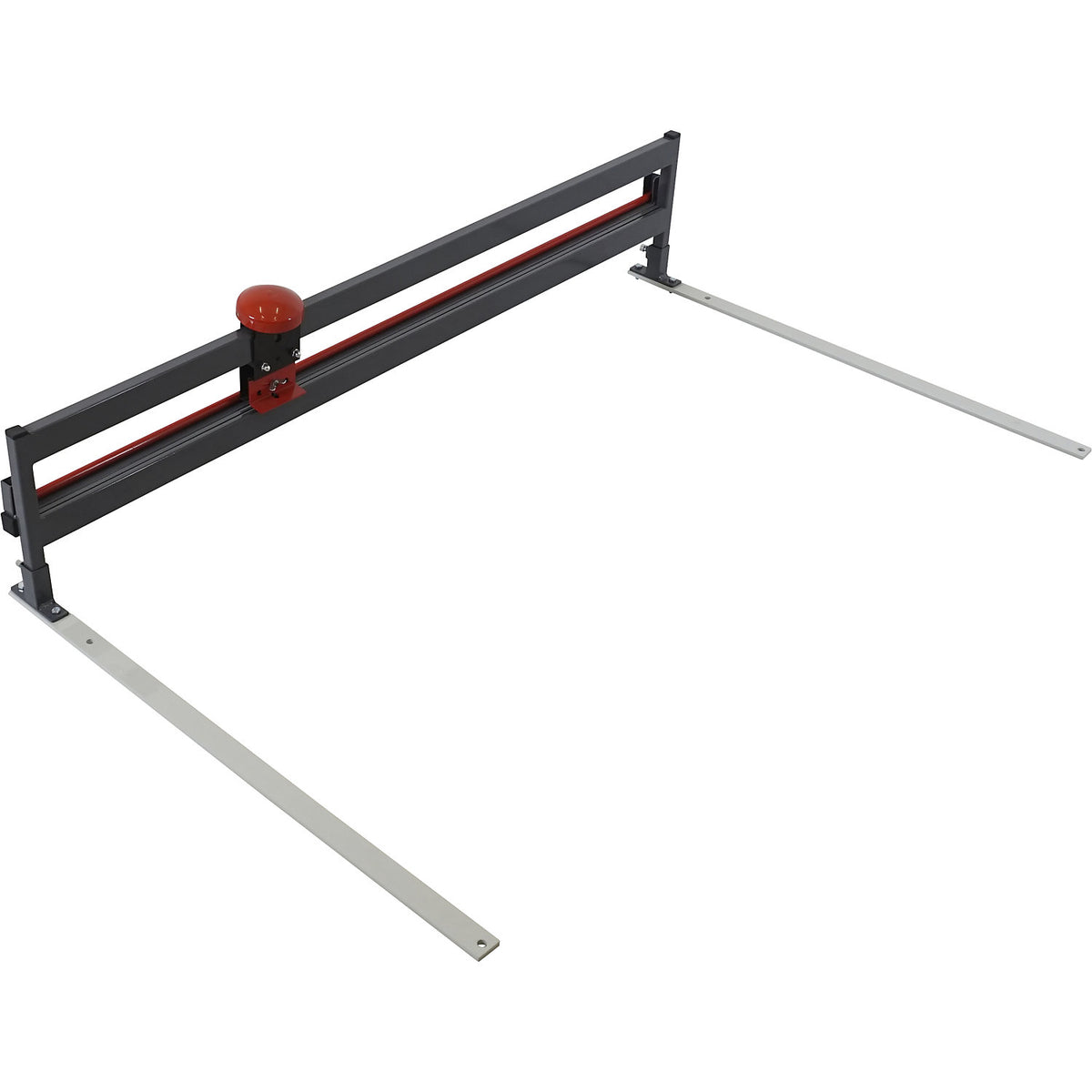 Tabletop cutting device, for electrically height-adjustable work table eurokraft pro, HxWxD 250 x 1200 x 90 mm.