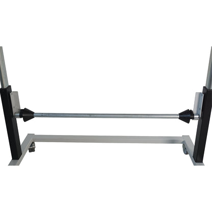 Material roll shaft, for electrically height-adjustable work table eurokraft pro, HxW 100 x 1260 mm.