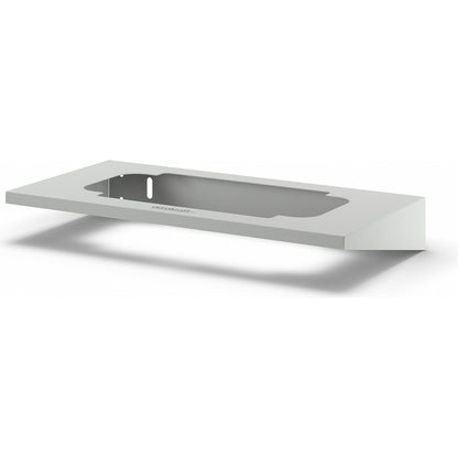 Bracket for waste collector, for electrically height-adjustable work table eurokraft pro, HxW 100 x 350 mm, for 1 container.