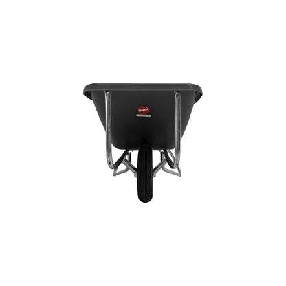 Compact wheelbarrow BIG BEN, 180 l, one-wheeled, black, one-wheeled.