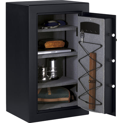Security safe with digital combination, HxWxD 950 x 551 x 502 mm, black.