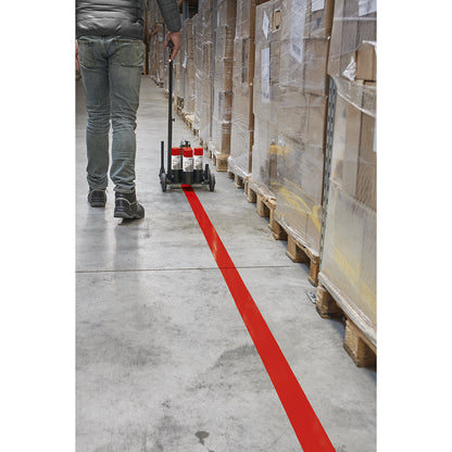 DURALINE® floor marking spray, contents 750 ml, red.
