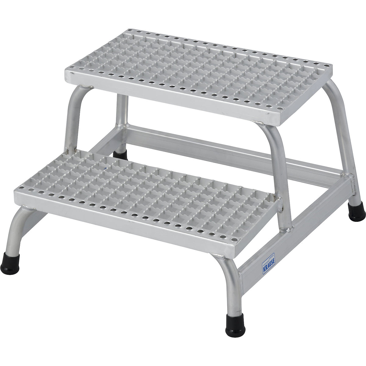 STABILO machine steps, with grating steps, one-sided, 2 steps.