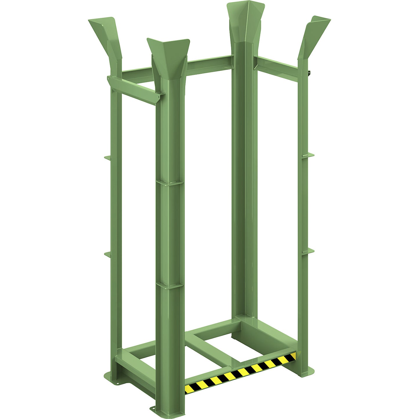 Pallet alignment frame type RRG, for 15 Euro pallets, reseda green.