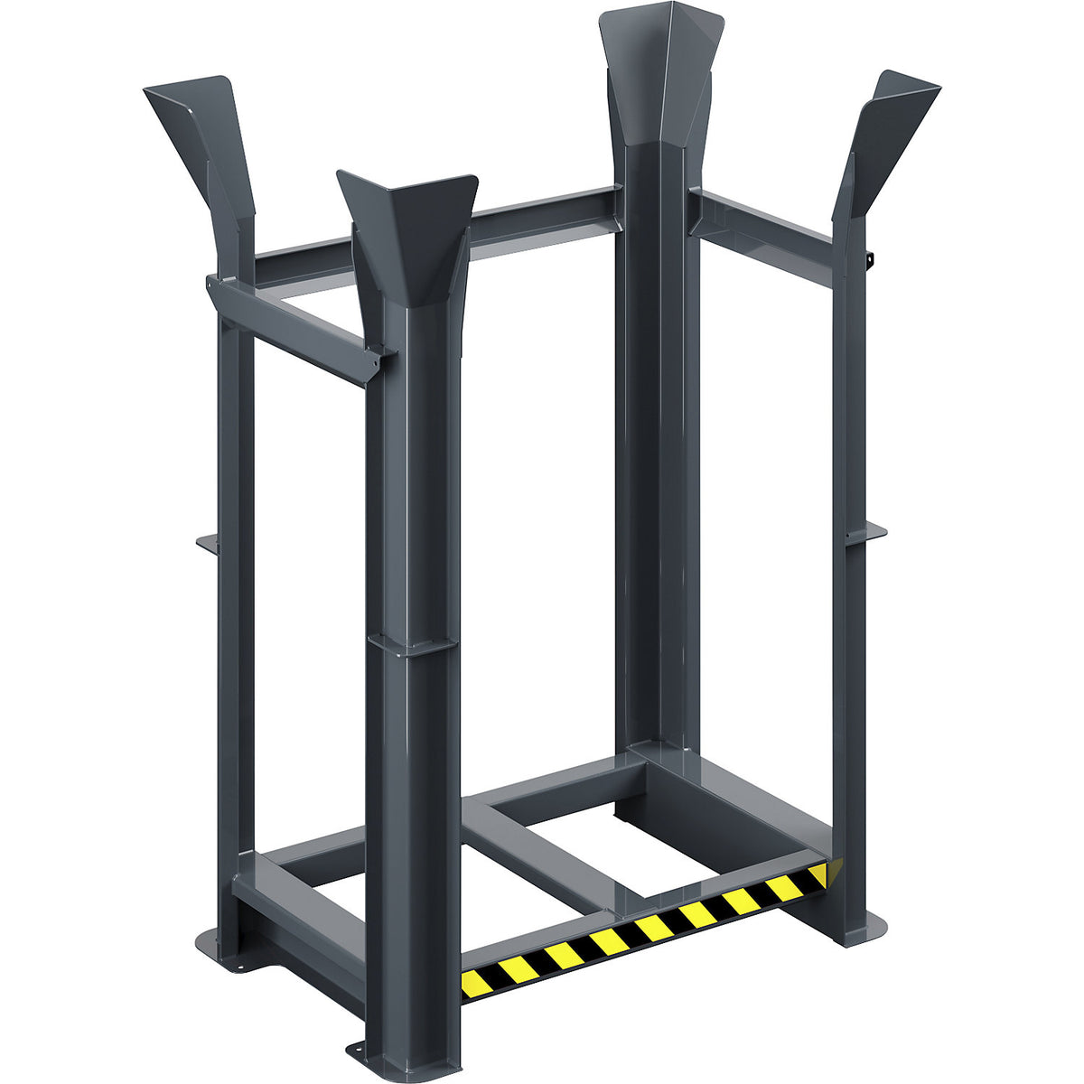 Pallet alignment frame type RRG, for 10 Euro pallets, charcoal.