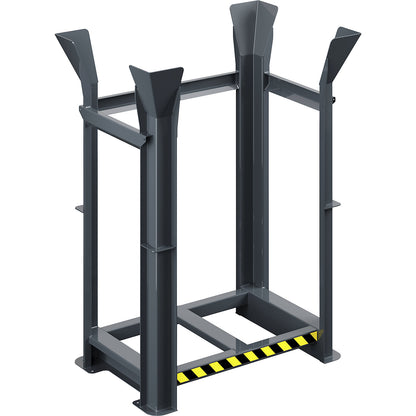 Pallet alignment frame type RRG, for 10 Euro pallets, charcoal.