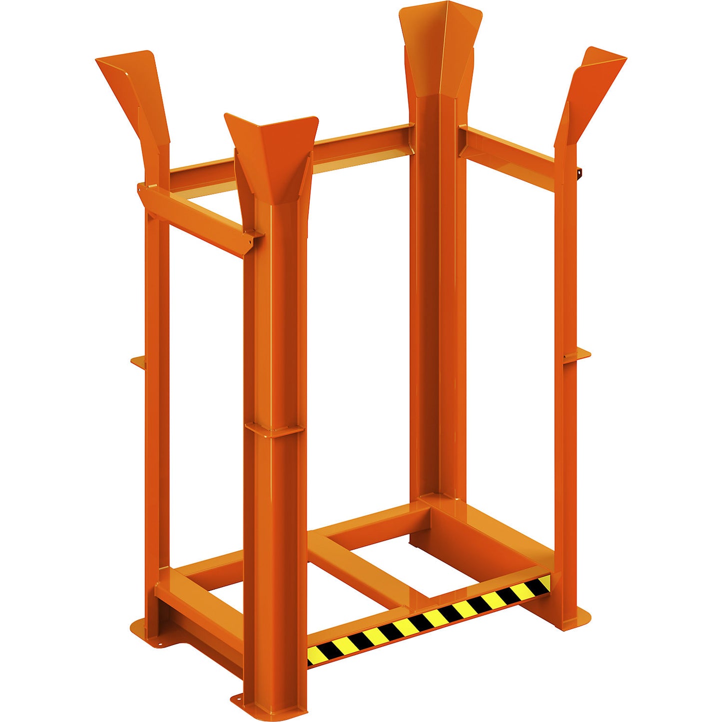 Pallet alignment frame type RRG, for 10 Euro pallets, pure orange.