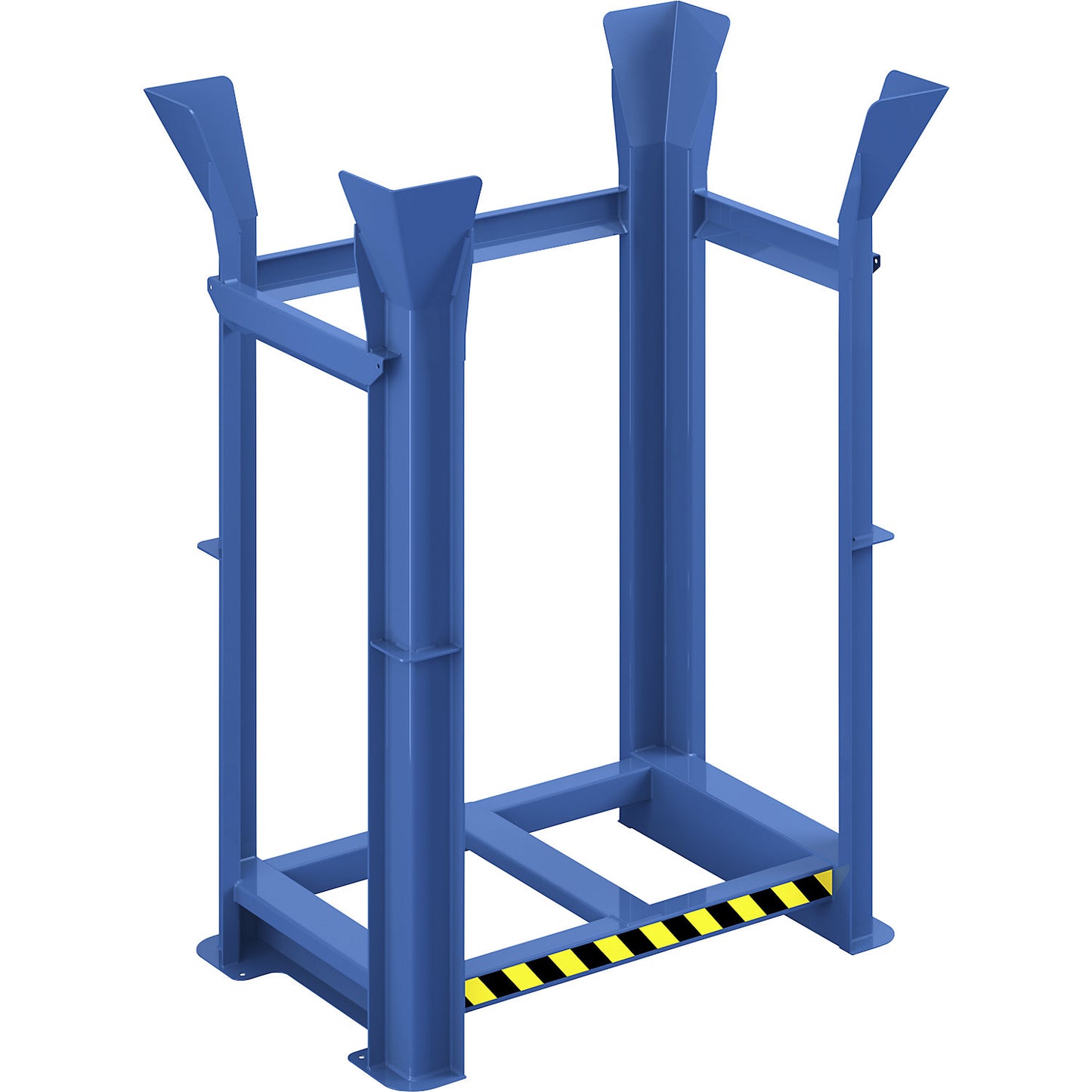 Pallet alignment frame type RRG, for 10 Euro pallets, gentian blue.