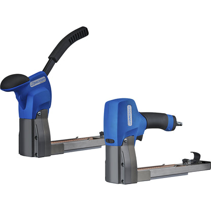 Handheld sealing stapler, blind stapling, pneumatic, for 11 mm staples.