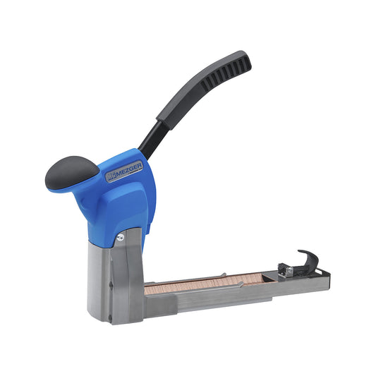Handheld sealing stapler, blind stapling, mechanical, for 18 mm staples.