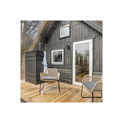 Rustic fence, wood, WxH 1800 x 1580 mm.