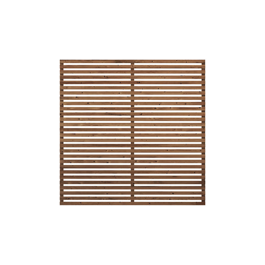 Tokyo fence, wood, WxH 1800 x 1800 mm, ThermoWood®.