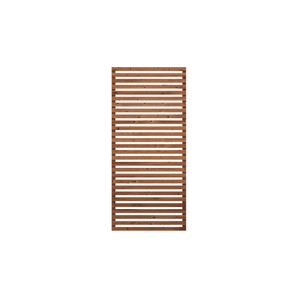 Tokyo fence, wood, WxH 830 x 1800 mm, ThermoWood®.