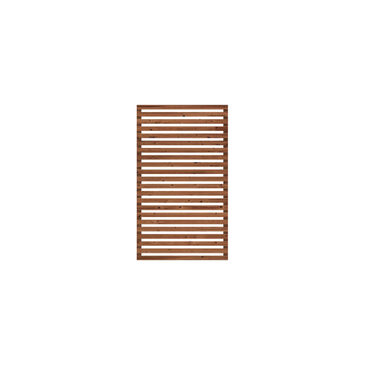 Tokyo fence, wood, WxH 830 x 1400 mm, ThermoWood®.