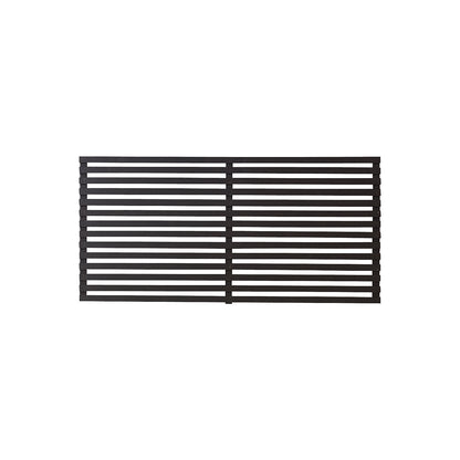 Tokyo fence, wood, WxH 1800 x 900 mm, black.