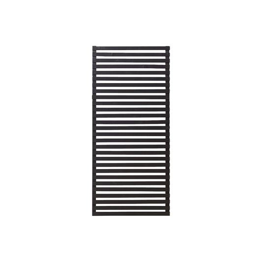 Tokyo fence, wood, WxH 830 x 1800 mm, black.