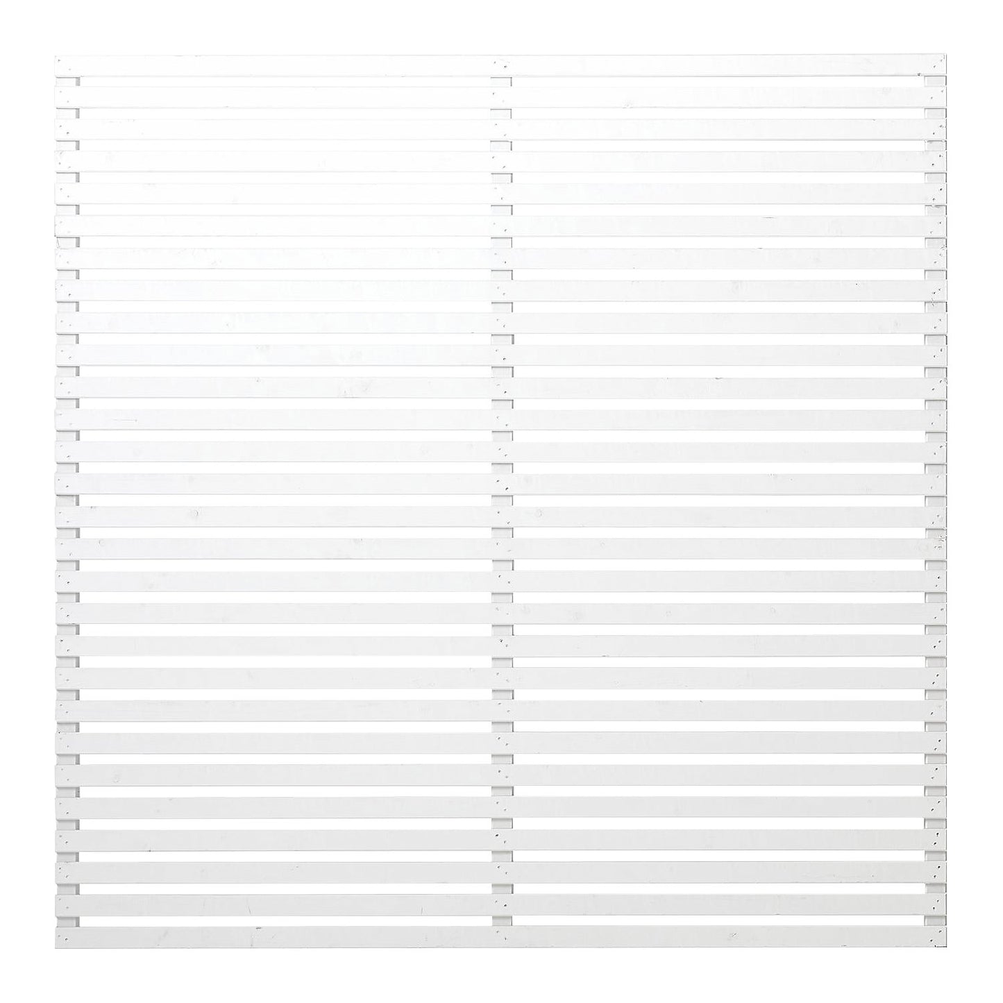 Tokyo fence, wood, WxH 1800 x 1800 mm, white.