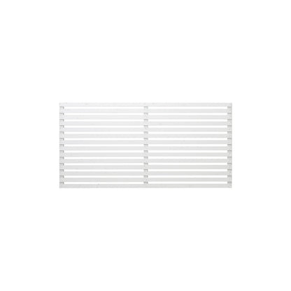 Tokyo fence, wood, WxH 1800 x 900 mm, white.