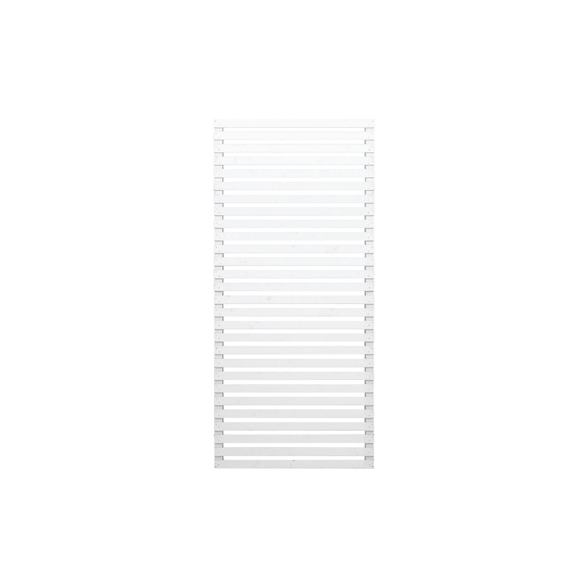 Tokyo fence, wood, WxH 830 x 1800 mm, white.